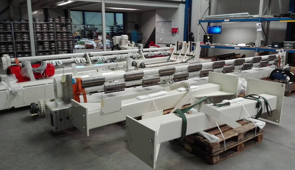 Aircrete Cutting Line Packed